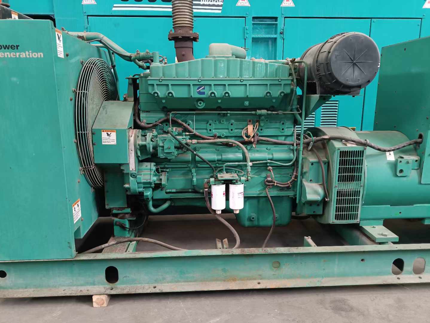 贡井过载会对 600kW 柴油发电机组造成哪些损害?